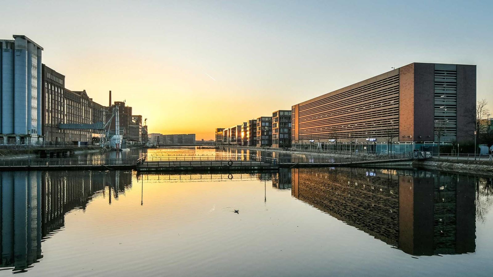 Duisburg's Inner Harbour