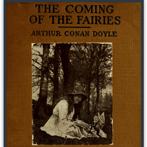 Cover of the book coming of the fairies by arthur conan doyle