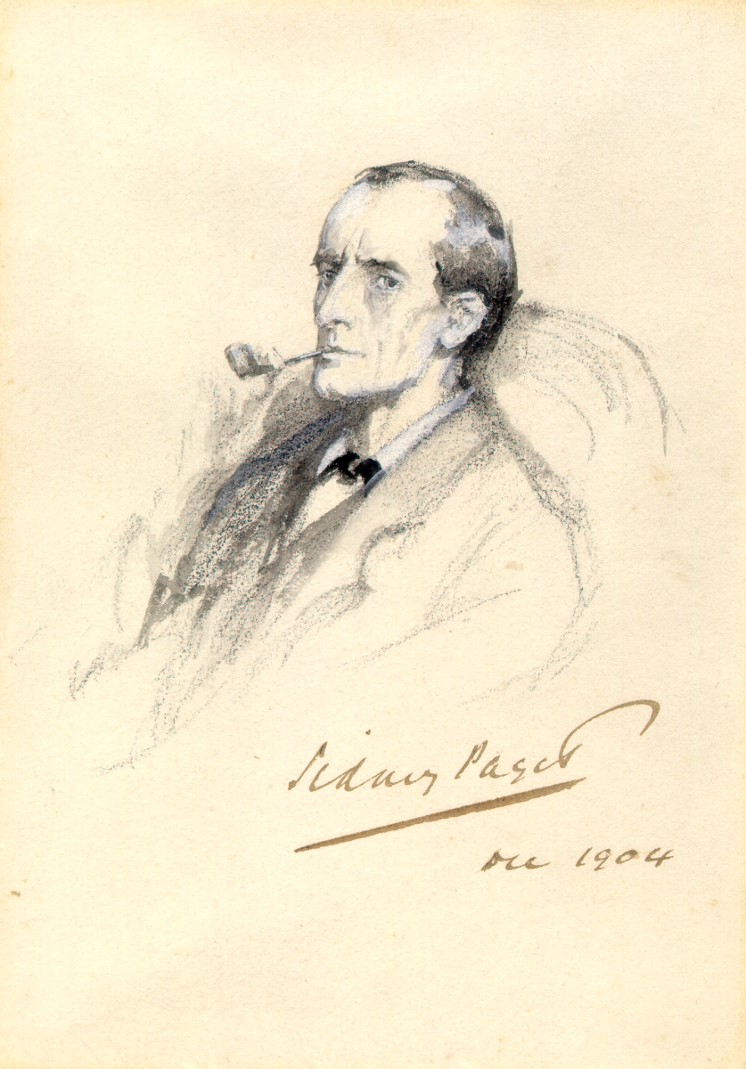 An illustration of Sherlock Holmes